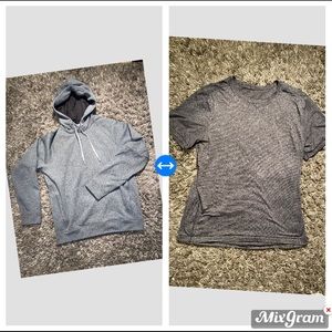 Lululemon shirt and sweatshirt
